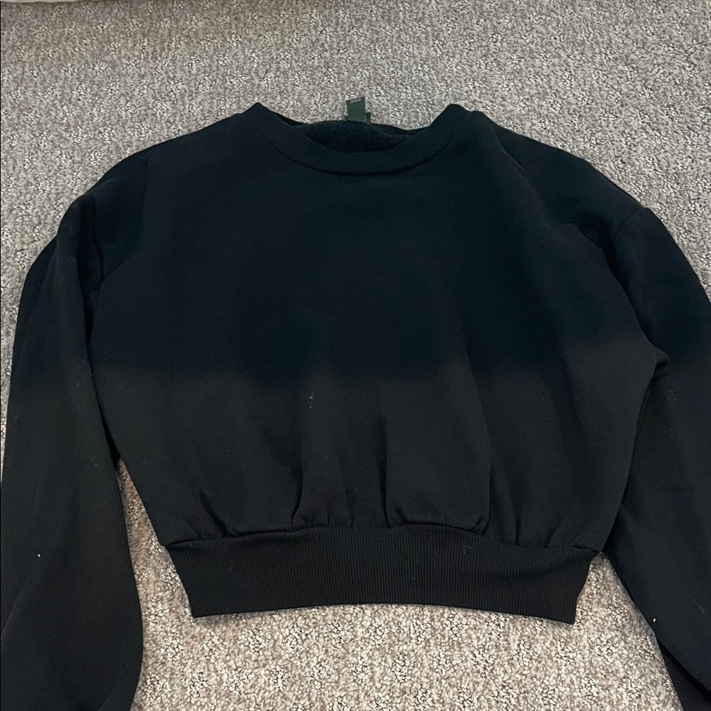 Wild Fable Black Crew Neck Sweater